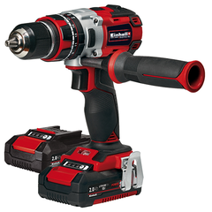 Дрель-шуруповерт 18V Einhell PXC TE-CD 18 Li-i BL, ударная, бесщеточная, 60Нм, 2хАКБ 2Ач и ЗУ
