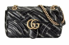 Маленькая сумка Gucci GG Marmont The Hacker Project черный