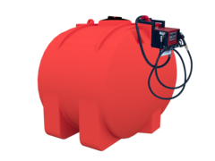 Мобильная Мини АЗС PT-G4000U 24V Политим 60 л/мин 4000 л.(1642x2200x1610см;красный) - арт.560845