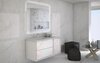 Cezares 50214 Раковина из искусственного мрамора, чаша справа 50214 Bianco opaco, 106x46x1,6