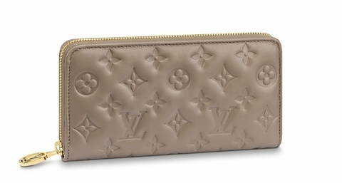 Кошелек женский Louis Vuitton Zippy бежевый