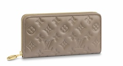 Кошелек женский Louis Vuitton Zippy бежевый