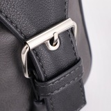 Сумка Саломея 257 македония серый + черный