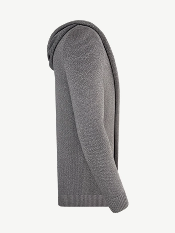 Кардиган с капюшоном из экохлопка