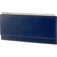 Планинг датированный 2026, синий, 303х150 мм, 120стр, АТТАСНЕ Agenda