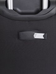 Чемодан Redmond тканевый облегченный средний M+ Черный NF05L24 68х25+3х42 см с расширением