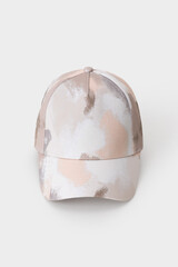 кепка  для девочки  ТК 80076/бежевый,фактура земли