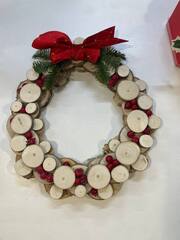Деревянный венок