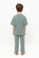 брюки  для мальчика  КР 400612/полынь к424