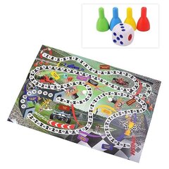 Игра-ходилка, Ракета "Авторалли", 4 +, размер игрового поля 420 х 300 мм, пакет с европодвесом