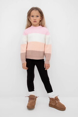 рейтузы  для девочки  К 422/ш/черный