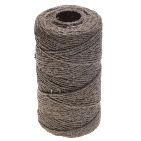 ЗУБР 90 м, 4-ниточный, d 1.2 мм, 1120 ктекс, 24 кгс, джутовый шпагат (50120-090)