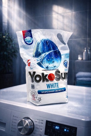 Yokosun Порошок для стирки белых вещей 1,5кг