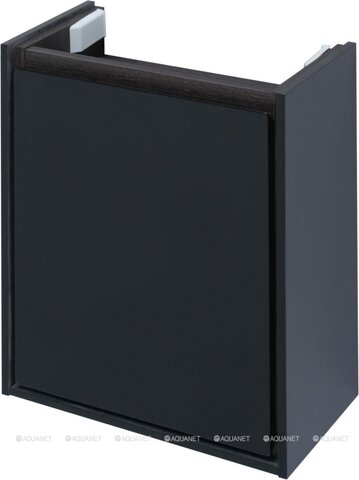 Aquanet 306378 Тумба Милан 45 Черный глянец (306378)