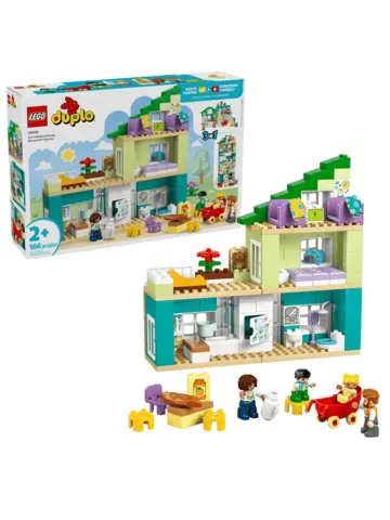 Конструктор DUPLO 10470 Дом «Современная семья» 3в1