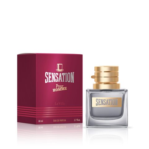 Dilis LA VIE (La Ville) Парфюмерная вода д/муж SENSATION POUR HOMME (Scandal -Gaultier`21)(892) 80мл