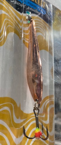 65 Блесна зимняя KDF Minkur 130-8046 7 гр 60 мм цв copper