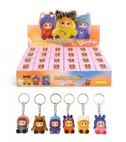 Брелок Вакуу, в кор, в уп 24шт. цена за шт.