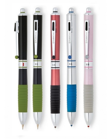 Ручка многофункциональная Franklin Covey Hinsdale Red Lacquer & Black Grip (FC0090-2) (FC0090-2)