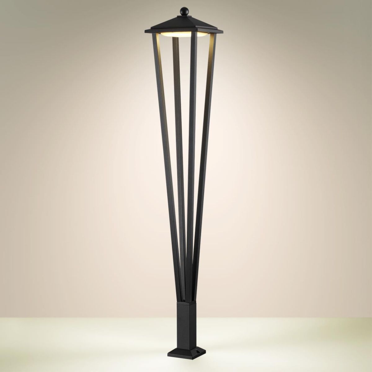 Уличный светодиодный светильник Odeon Light Nature Bearitz 6655/12GA3