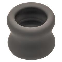 Серое эрекционное кольцо для мошонки Alpha Liquid Silicone Scrotum Ring - 