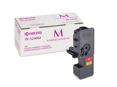 Тонер-картридж Kyocera TK-5240M для M5526/P5026, пурпурный. Ресурс 3000 стр (1T02R7BNL0)