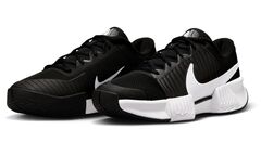 Женские теннисные кроссовки Nike Zoom GP Challenge Pro - black/white/black