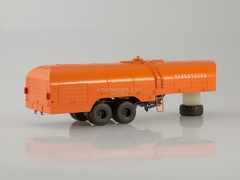 KRAZ-258B1 with semitrailer-tanker TZ-22 khaki-orange 1:43 AutoHistory