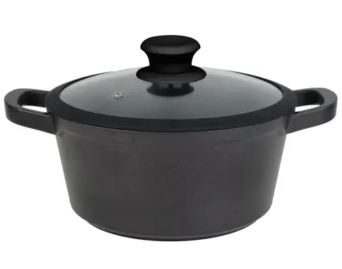 Кастрюля со стеклянной крышкой 