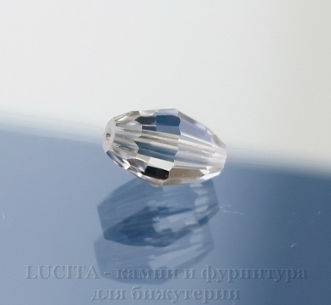 5200 Бусина овальная с огранкой Сваровски Crystal 9х6 мм