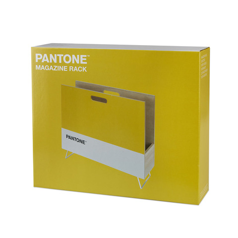 Газетница Pantone желтая