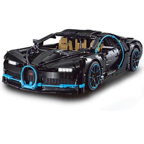 Конструктор Technic Bugatti Chiron / Бугатти Широн, чёрный, 4031 дет