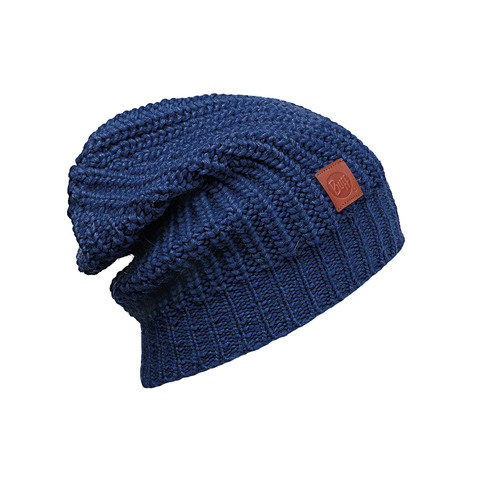 Картинка шапка-бини Buff Hat Knitted Gribling Blue Limoges - 1