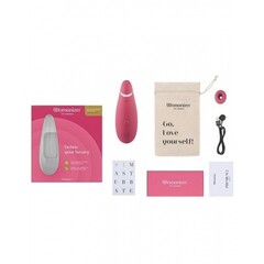 Бесконтактный клиторальный стимулятор Womanizer Premium 2 розовый