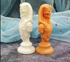 Силиконовый молд Шахматы Мумии 