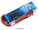 АКБ Gens Ace 2200mAh 11.1V 45C 3S1P Lipo Battery Pack Deans (T-Plug)