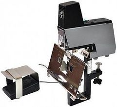 Электрический степлер Grafalex 106 — настольная профессиональная модель для использования в типографиях.