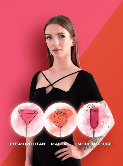 Сет пигментов для губ Anna Taranko Alcoholic Set Brovi PMU