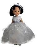 Бальное платье - На кукле. Одежда для кукол, пупсов и мягких игрушек.