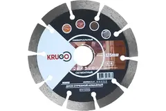 Диск алмазный сегментированный 125х2х22,23 мм KRUGO RSA05A