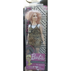 Барби Fashionistas 109 в Леопардовом Платье