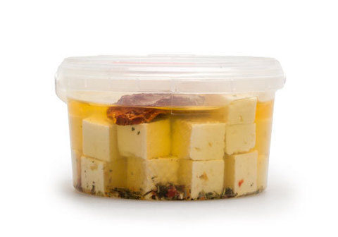 Сыр рассольный Брынза с вялеными томатами, 305г