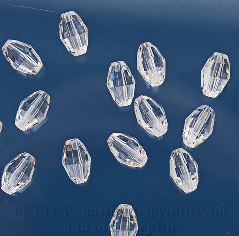 5200 Бусина овальная с огранкой Сваровски Crystal 9х6 мм