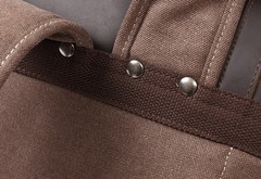 Рюкзак из кожи и ткани Bug 065 Gray