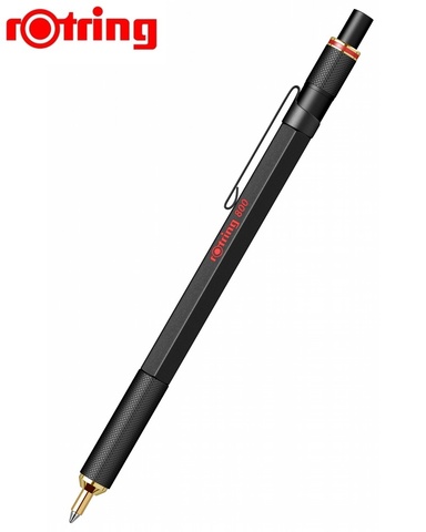 Ручка шариковая Rotring 800 Matte Black, MBlack  (2032579)