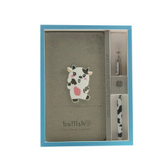 Блокнот подарочный с ручкой Корова