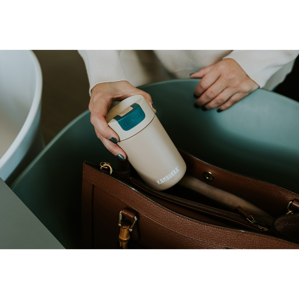 Термокружка Kambukka Olympus (300 мл), Латте, арт. 11-02019 - фото 5