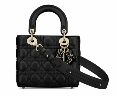 Маленькая сумка Dior Lady Dior My Abcdior