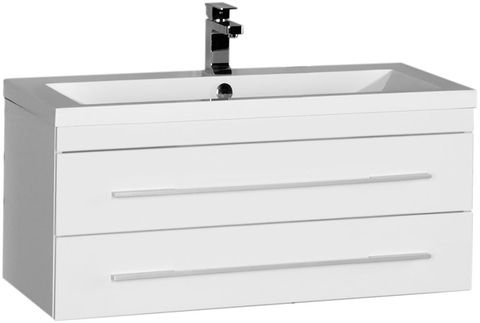 Aquanet 171492 Компл.3 - Тумба Нота 90 (005) цв.бел. глянец (171492)