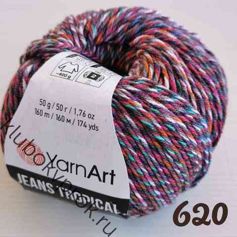 YARNART JEANS TROPICAL 620,